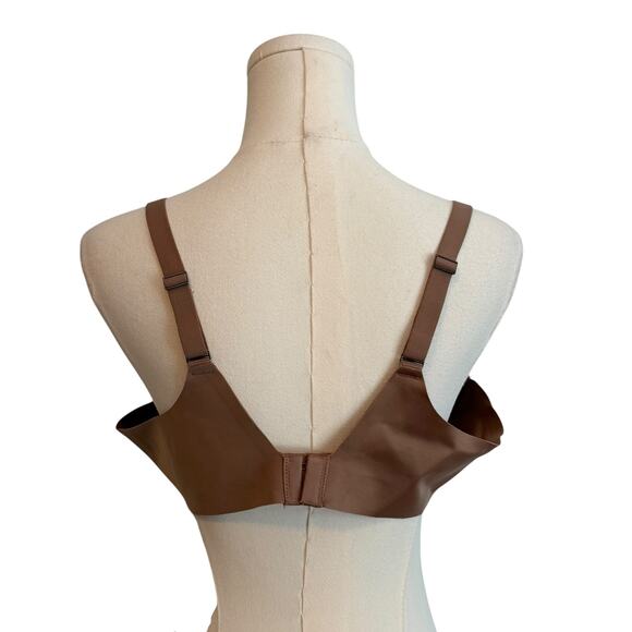 Spanx Bra Womens XL A-C Brown Underwire Everyday Smoothing Adjustable #30071R - Picture 3 of 8